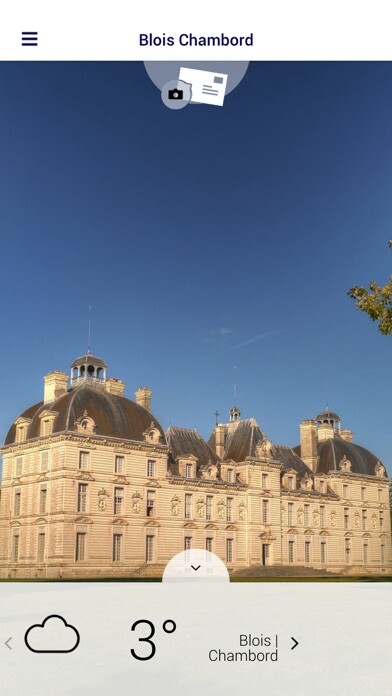 Emulate iPhone app Blois Chambord Tour using MyAndroid