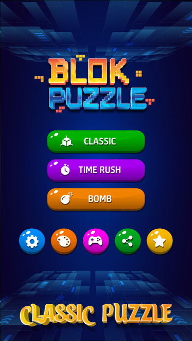Emulate iPhone app Blok: Classic Block Puzzle 100 using MyAndroid Emulate iPhone app Blok: Classic Block Puzzle 100 using MyAndroid