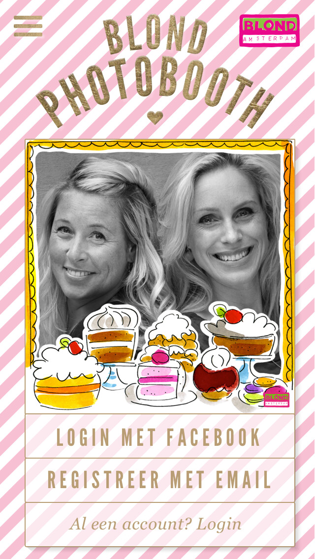 Emulate iPhone app Blond Amsterdam Photobooth using MyAndroid Emulate iPhone app Blond Amsterdam Photobooth using MyAndroid
