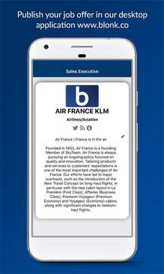 Emulate Android APK Blonk Recruiter