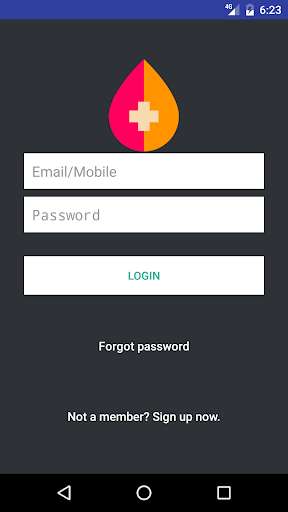 Run android online APK Blood Aid-find blood donor,donate,location,nearby. from MyAndroid or emulate Blood Aid-find blood donor,donate,location,nearby. using MyAndroid