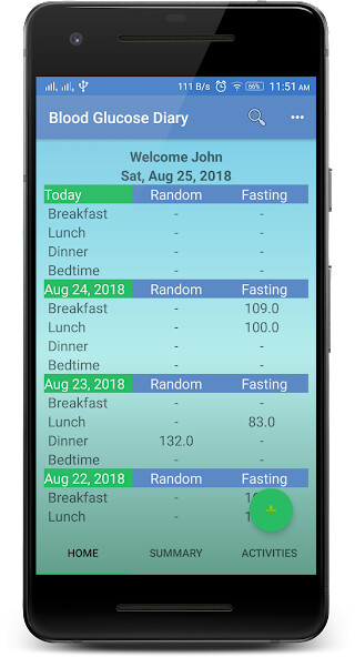 Emulate Android APK Blood Glucose Diary Emulate Android APK Blood Glucose Diary