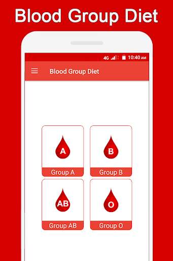 Run android online APK Blood Group Diet - Balanced Diet Plans for you from MyAndroid or emulate Blood Group Diet - Balanced Diet Plans for you using MyAndroid