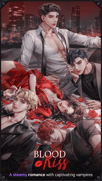 Run android online APK Blood Kiss : Vampire story from MyAndroid or emulate Blood Kiss : Vampire story using MyAndroid