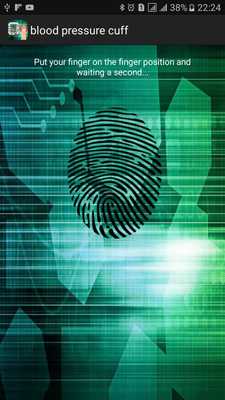 Emulate Android APK Blood pressure cuff