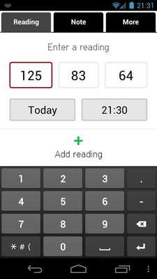 Emulate Android APK Blood Pressure Journal Emulate Android APK Blood Pressure Journal