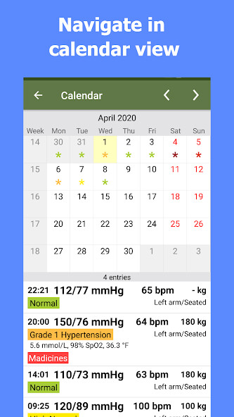 Run android online APK Blood Pressure Tracker (Paid) from MyAndroid or emulate Blood Pressure Tracker (Paid) using MyAndroid