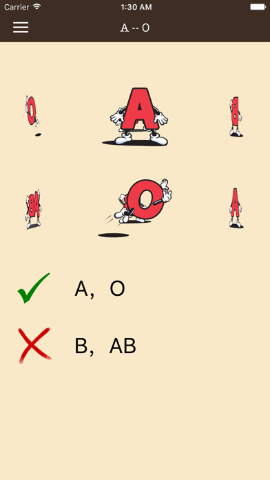 Emulate iPhone app Blood Type Baby-BloodTypeWheel using MyAndroid Emulate iPhone app Blood Type Baby-BloodTypeWheel using MyAndroid