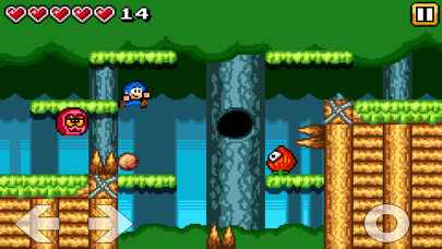 Emulate iPhone app Bloo Kid - with ads using MyAndroid