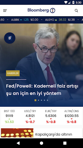 Run android online APK Bloomberg HT from MyAndroid or emulate Bloomberg HT using MyAndroid