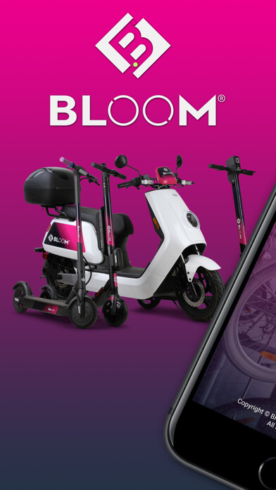 Emulate iPhone app BLOOM Bike and Scooter Sharing using MyAndroid Emulate iPhone app BLOOM Bike and Scooter Sharing using MyAndroid