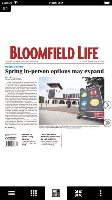 Emulate iPhone app Bloomfield Life Print Edition using MyAndroid Emulate iPhone app Bloomfield Life Print Edition using MyAndroid