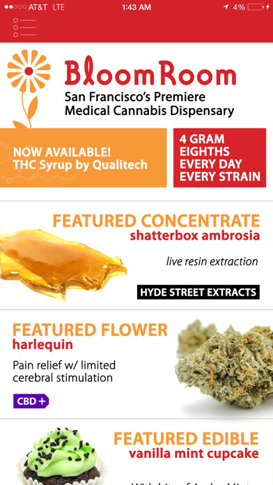 Emulate iPhone app Bloom Room Dispensary using MyAndroid Emulate iPhone app Bloom Room Dispensary using MyAndroid