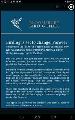 Emulate Android APK Bloomsbury Bird Guides Emulate Android APK Bloomsbury Bird Guides