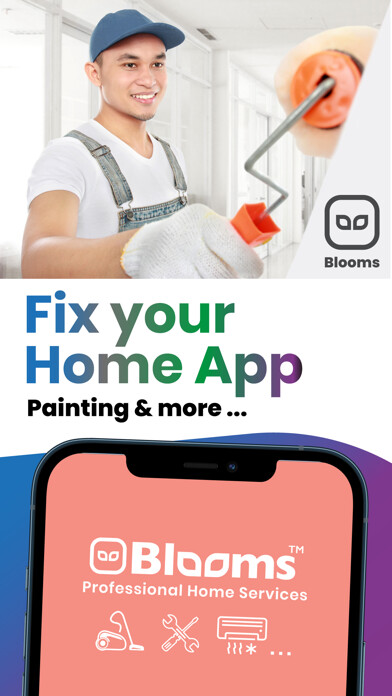 Emulate iPhone app Blooms - Home Services using MyAndroid Emulate iPhone app Blooms - Home Services using MyAndroid