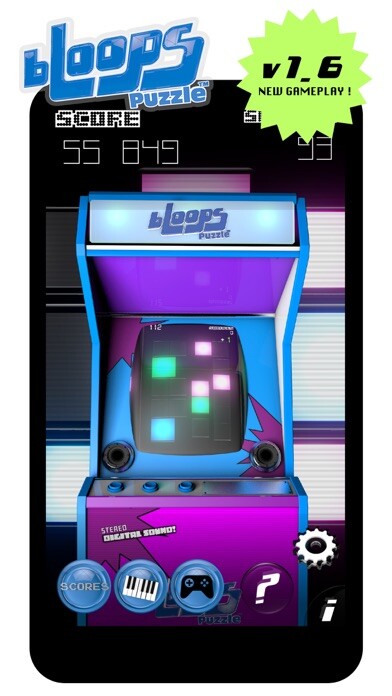 Emulate iPhone app bLoops Puzzle™ using MyAndroid