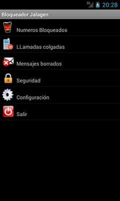 Emulate Android APK Bloqueador de llamadas Jalagen