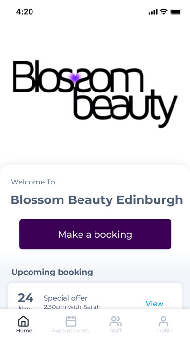 Run android online APK Blossom Beauty Edinburgh from MyAndroid or emulate Blossom Beauty Edinburgh using MyAndroid
