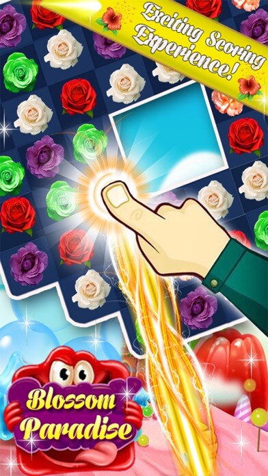 Emulate iPhone app Blossom Crush Paradise using MyAndroid Emulate iPhone app Blossom Crush Paradise using MyAndroid