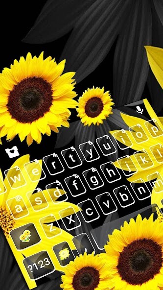 Run android online APK Blossom Sunflower Keyboard Theme from MyAndroid or emulate Blossom Sunflower Keyboard Theme using MyAndroid