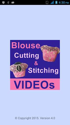 Emulate Android APK Blouse Cutting Stitching VIDEOS for Latest Designs