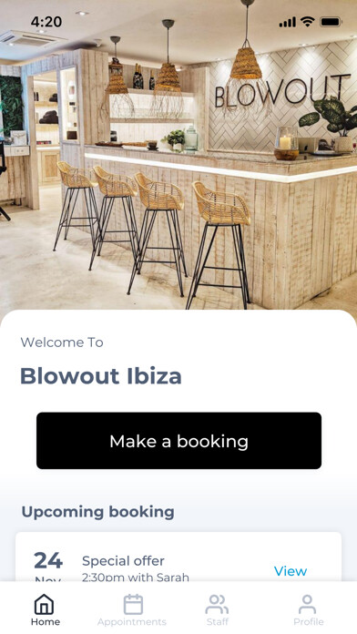 Emulate iPhone app Blowout Ibiza using MyAndroid Emulate iPhone app Blowout Ibiza using MyAndroid