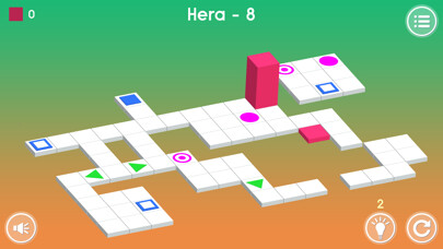Emulate iPhone app Bloxorz Magic using MyAndroid