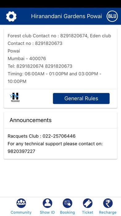 Emulate iPhone app Blu Club Privilege App using MyAndroid