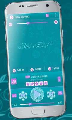 Emulate Android APK Blue abyss Music Player Theme Emulate Android APK Blue abyss Music Player Theme
