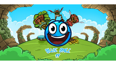 Emulate iPhone app Blue Ball 11: Red Bounce Ball using MyAndroid Emulate iPhone app Blue Ball 11: Red Bounce Ball using MyAndroid