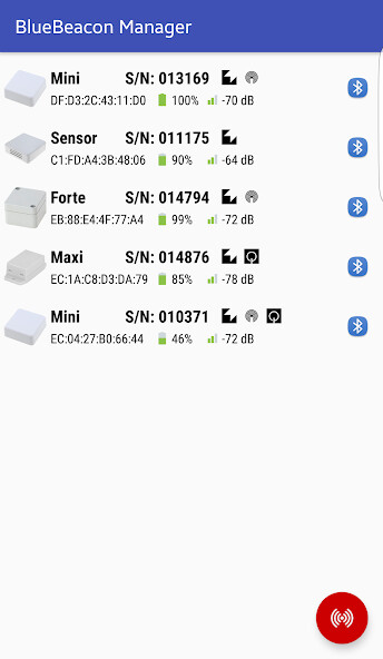 Run android online APK BlueBeacon Manager App from MyAndroid or emulate BlueBeacon Manager App using MyAndroid
