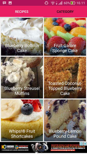 Run android online APK Blueberry Cake Recipes from MyAndroid or emulate Blueberry Cake Recipes using MyAndroid