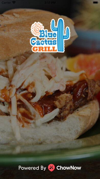 Emulate iPhone app Blue Cactus Grill using MyAndroid