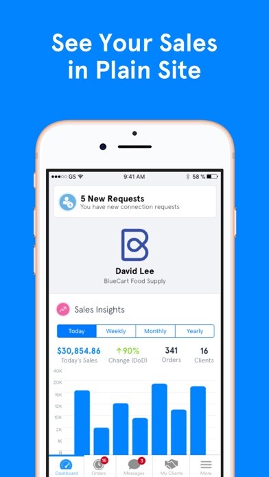 Emulate iPhone app BlueCart – The Sales Rep App using MyAndroid Emulate iPhone app BlueCart – The Sales Rep App using MyAndroid