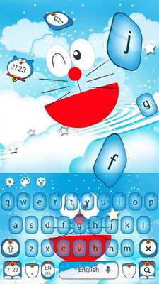 Emulate Android APK Blue Cat Cartoon Keyboard Theme Emulate Android APK Blue Cat Cartoon Keyboard Theme