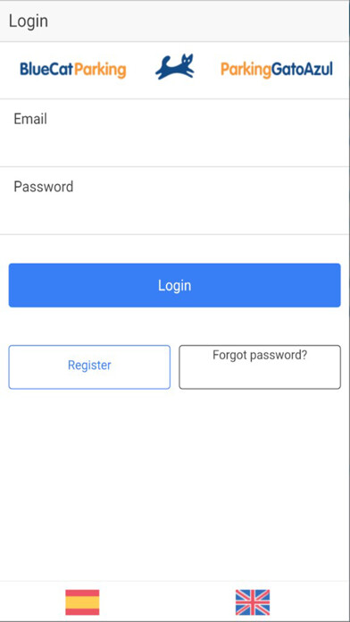 Emulate iPhone app Blue Cat Parking using MyAndroid
