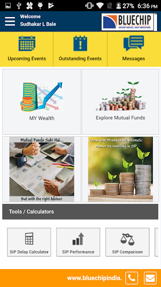 Run android online APK BLUECHIP MF PORTFOLIO from MyAndroid or emulate BLUECHIP MF PORTFOLIO using MyAndroid