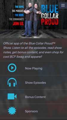 Emulate Android APK Blue Collar Proud Show