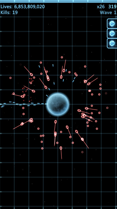 Emulate iPhone app Blue Defense: Second Wave! using MyAndroid