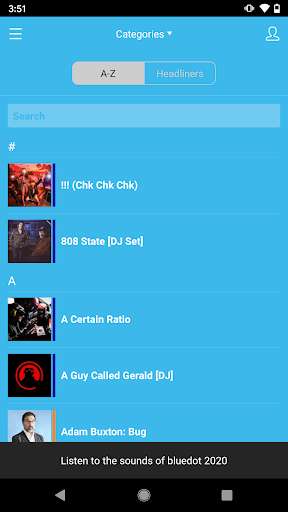 Run android online APK Bluedot Festival from MyAndroid or emulate Bluedot Festival using MyAndroid