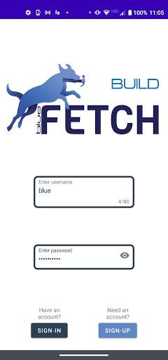 Run android online APK Blue Fetch from MyAndroid or emulate Blue Fetch using MyAndroid
