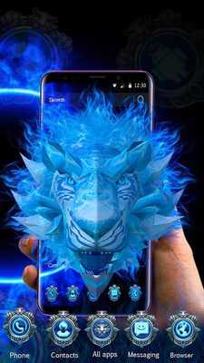 Emulate Android APK blue flame tiger