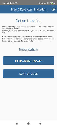 Run android online APK BlueID - Keys app from MyAndroid or emulate BlueID - Keys app using MyAndroid