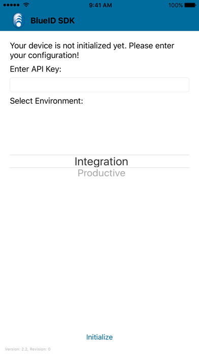 Emulate iPhone app BlueID SDK using MyAndroid Emulate iPhone app BlueID SDK using MyAndroid