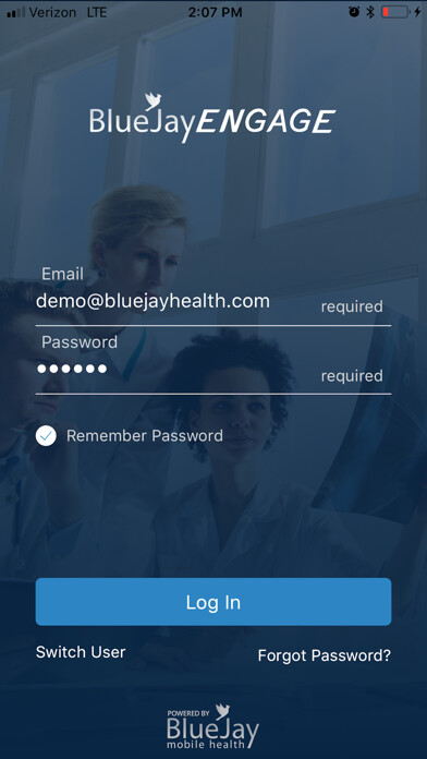 Emulate iPhone app BlueJay Engage – Provider using MyAndroid Emulate iPhone app BlueJay Engage – Provider using MyAndroid
