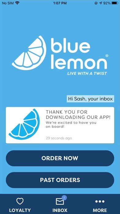 Emulate iPhone app Blue Lemon using MyAndroid Emulate iPhone app Blue Lemon using MyAndroid