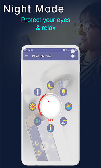 Run android online APK Blue Light Filter - Night Mode Enabler from MyAndroid or emulate Blue Light Filter - Night Mode Enabler using MyAndroid Run android online APK Blue Light Filter - Night Mode Enabler from MyAndroid or emulate Blue Light Filter - Night Mode Enabler using MyAndroid