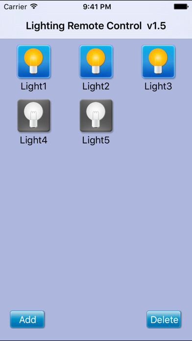 Emulate iPhone app BlueLighting using MyAndroid