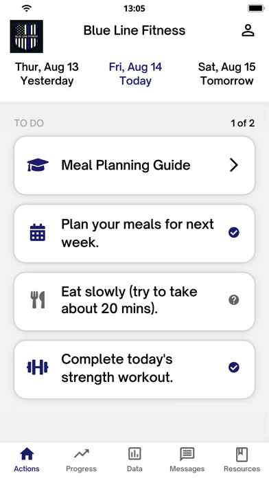 Emulate iPhone app Blue Line Fitness using MyAndroid Emulate iPhone app Blue Line Fitness using MyAndroid