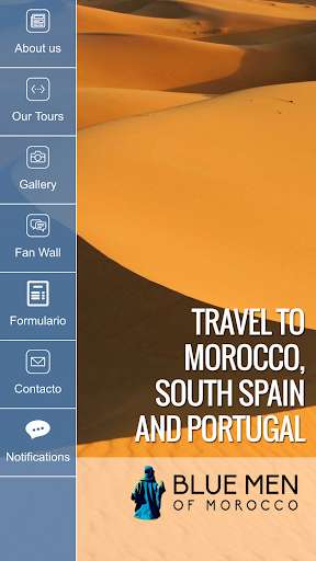 Run android online APK BLUEMENOFMOROCCO from MyAndroid or emulate BLUEMENOFMOROCCO using MyAndroid